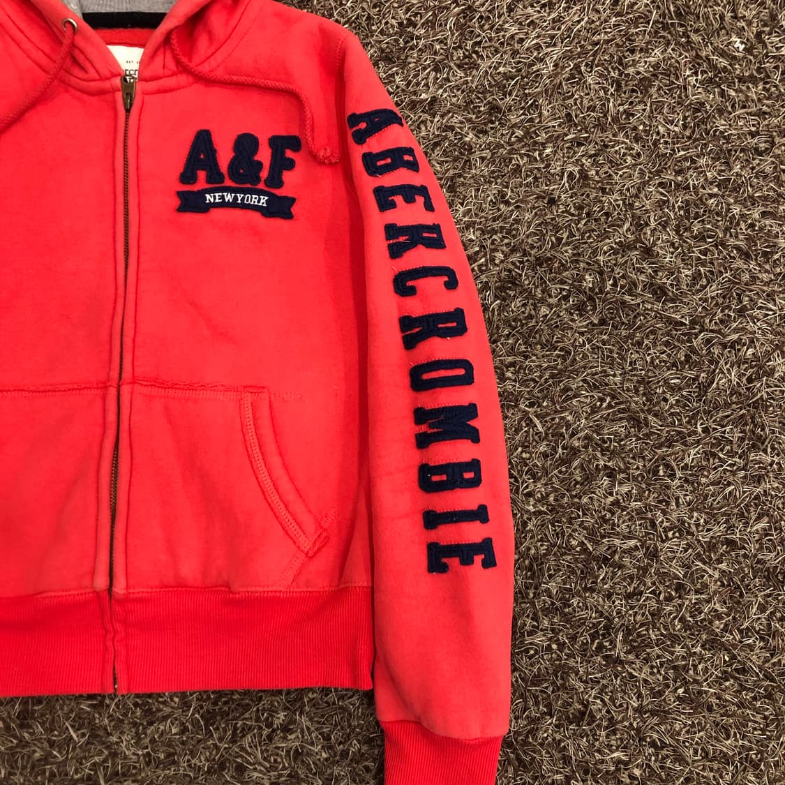 아베크롬비 기모 후드집업 상품이미지3