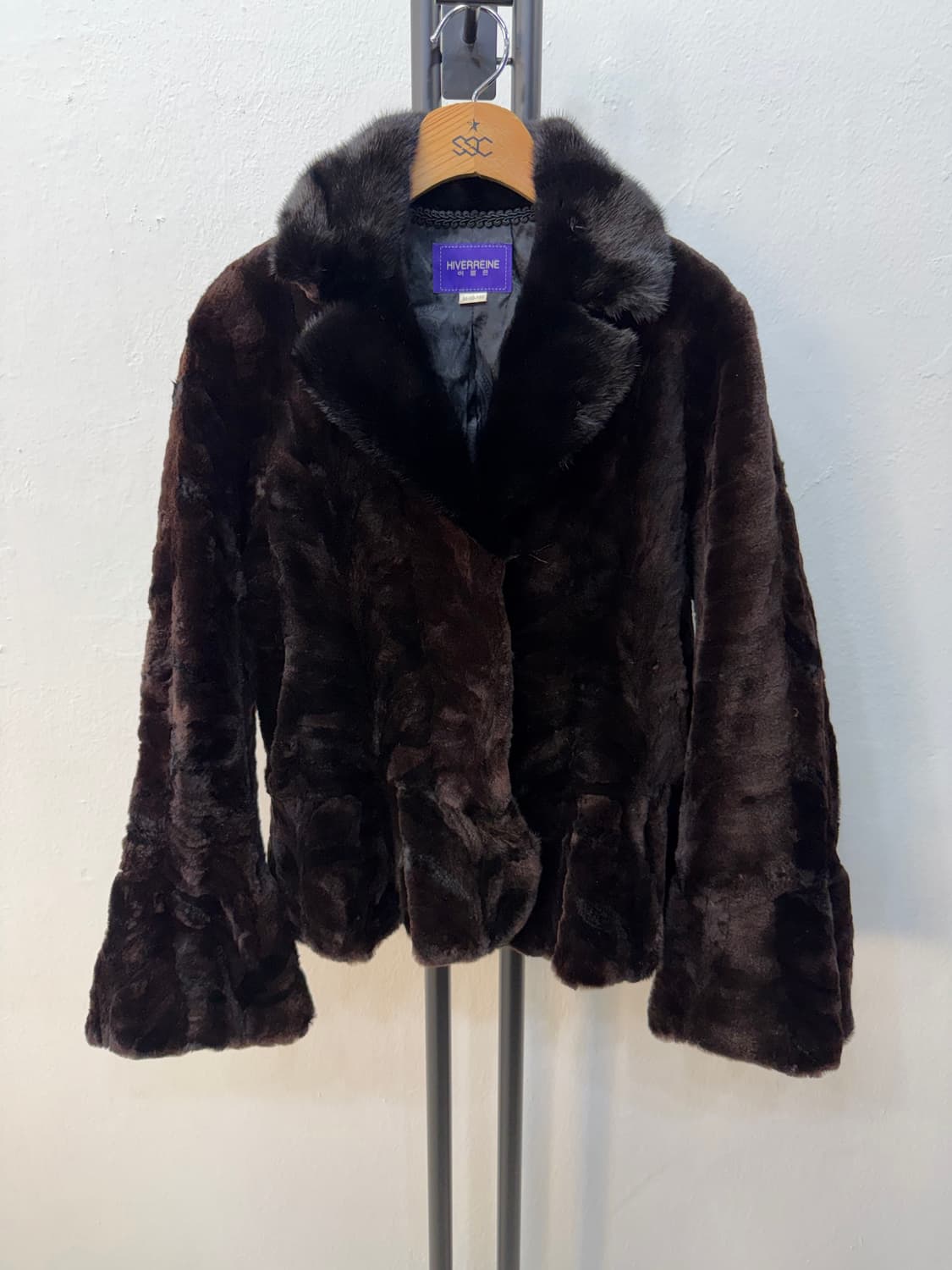 정품) HIVERREINE 이벨렌 밍크 여성 모피코트 66 상품이미지1