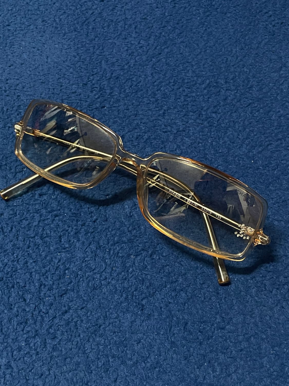 Chanel 빈티지 틴트 선글라스 안경 상품이미지1