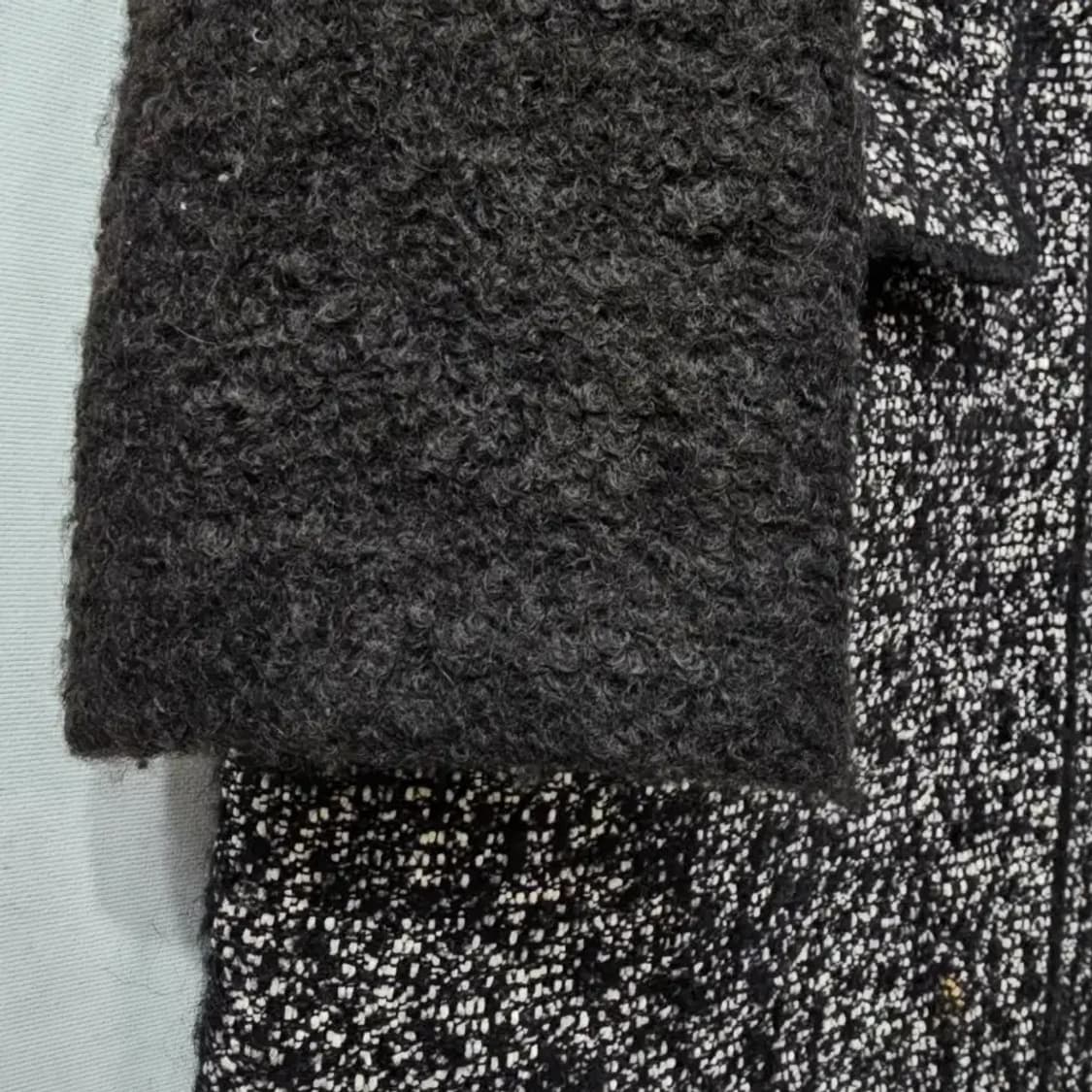 Maje 마쥬 트위드 자켓 블랙/화이트 ~55반 상품이미지6