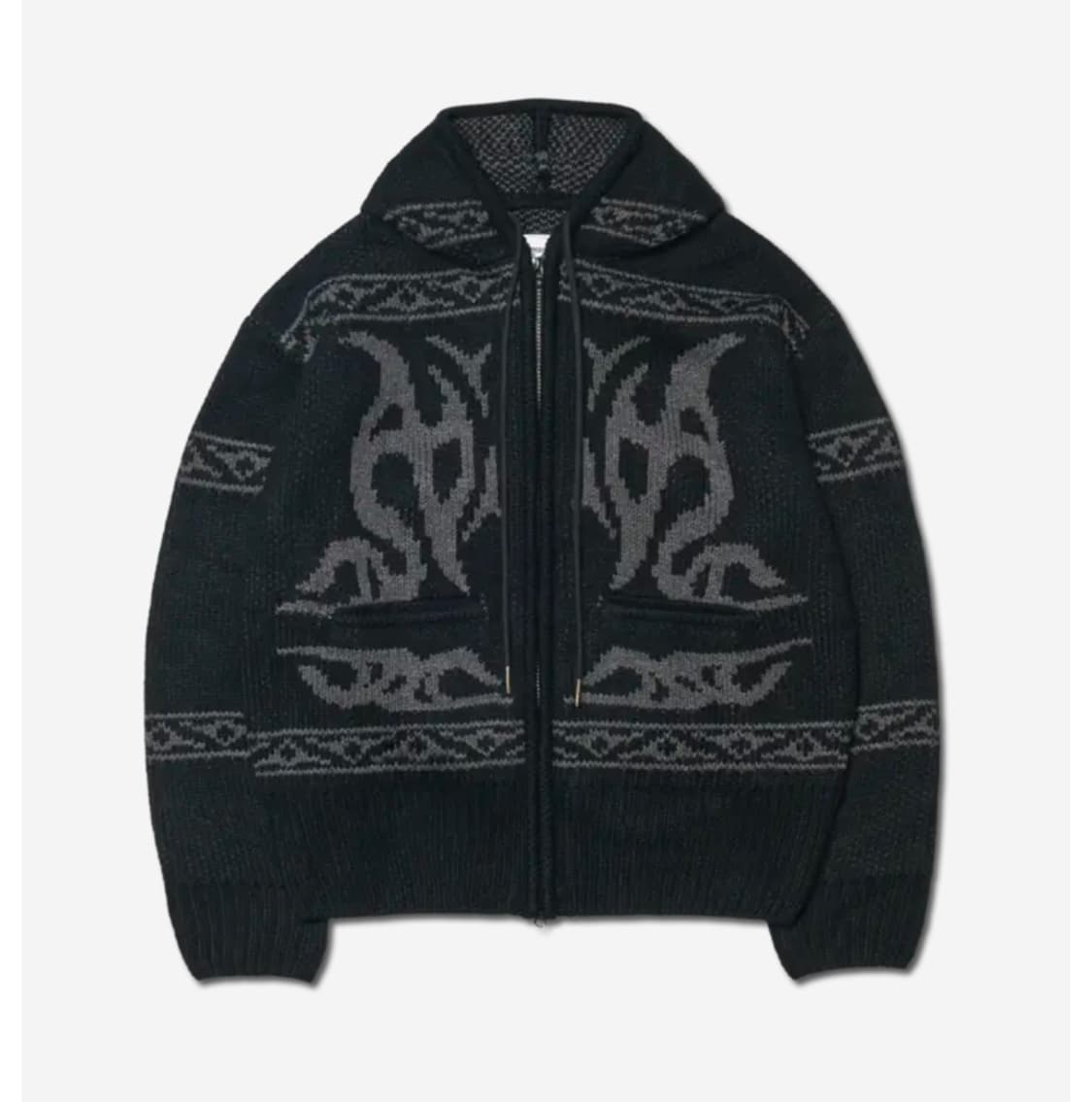 [L] 노매뉴얼 코위찬 후드 블랙 상품이미지1