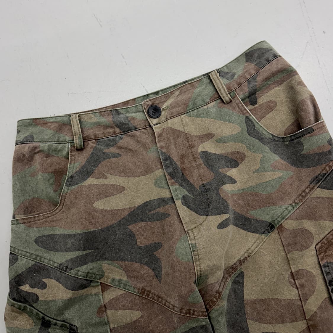 카모 부츠컷 플레어 오피움 카고팬츠 상품이미지4