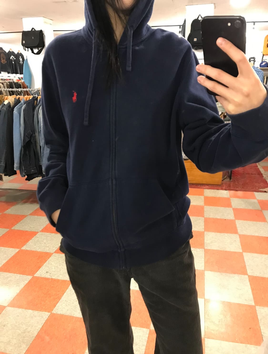 폴로 후드집업 상품이미지2