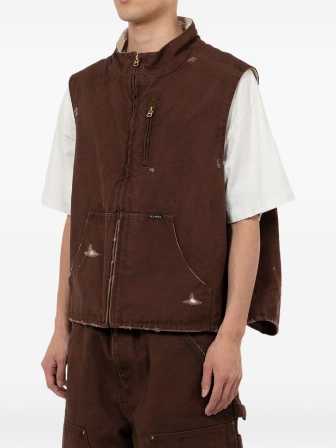 Kamiya boro vest M 상품이미지3