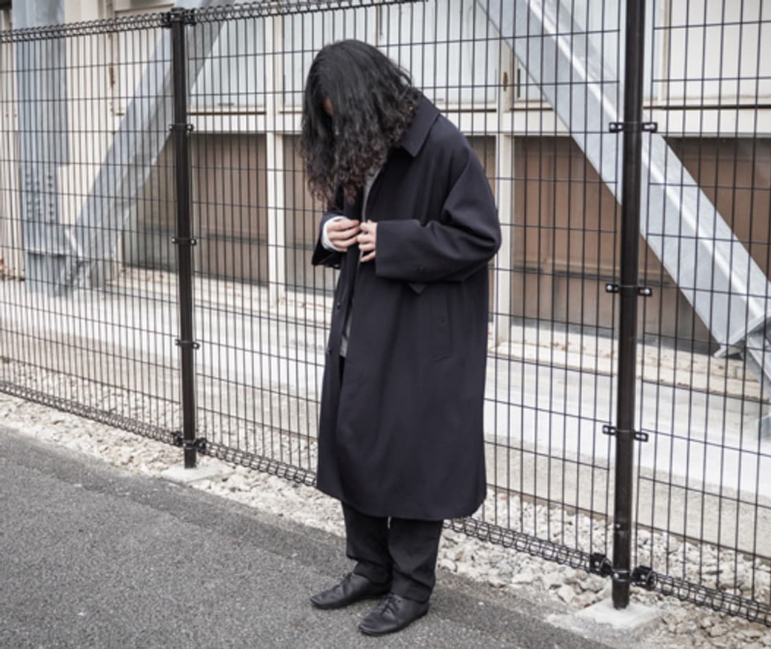 코모리 울개버딘 코트 3사이즈 상품이미지2