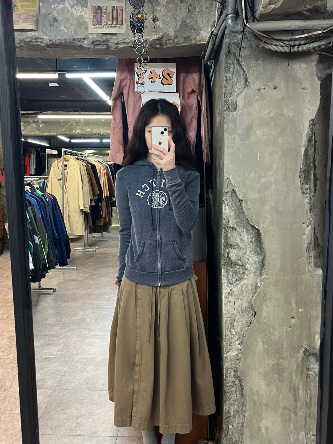 아베크롬비 기모 후드집업 XS #csz3169 상품이미지2