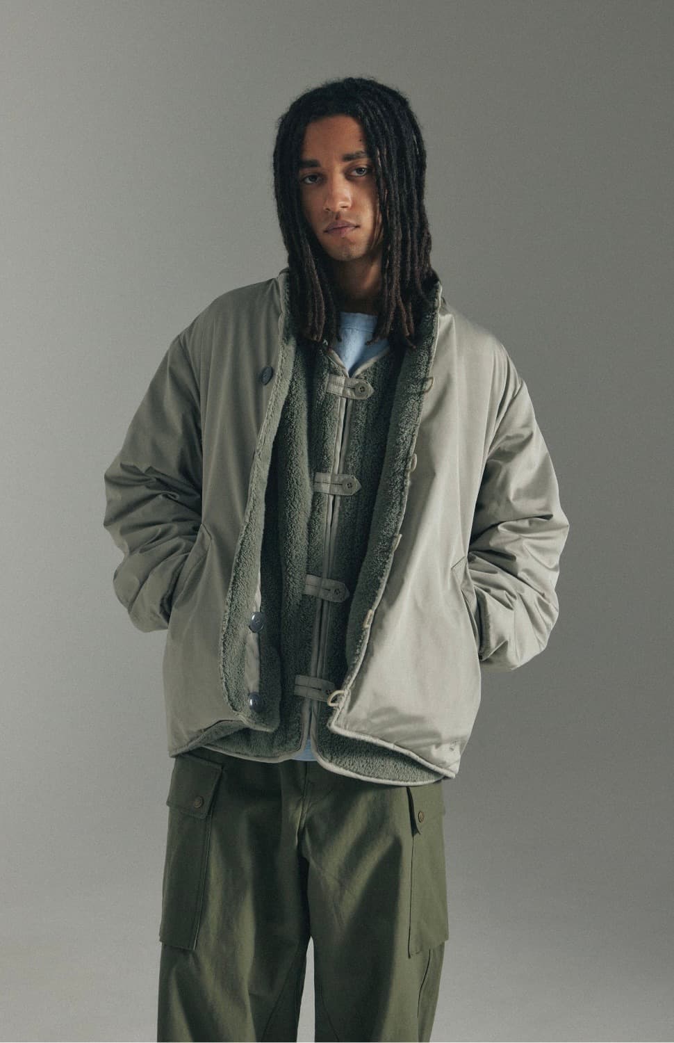 [105] ARMY TWILL 리버시블 밀리터리 베스트  상품이미지9