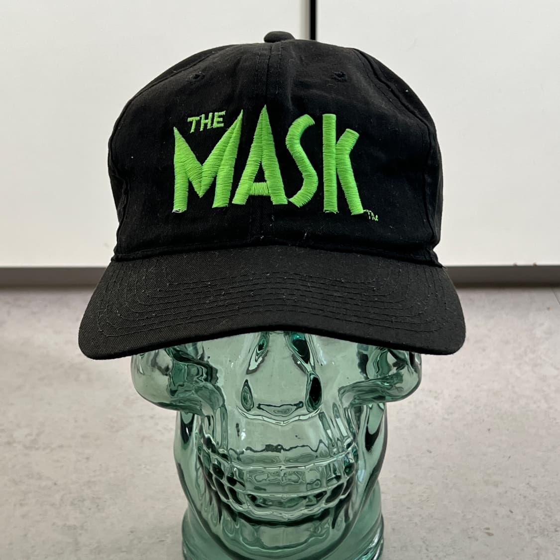 빈티지 90s 마스크 THE MASK 스냅백 블랙 상품이미지1