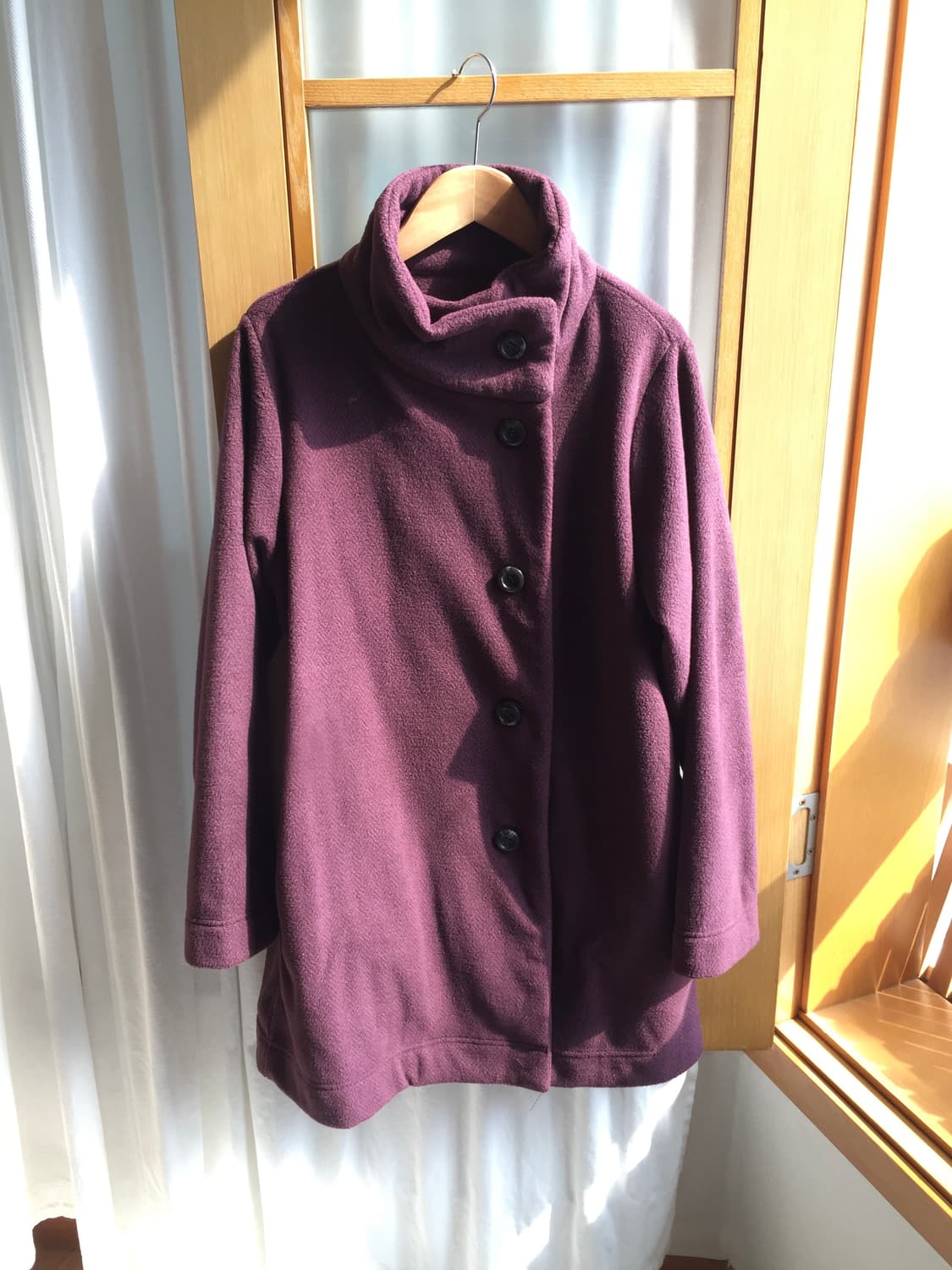 muted purple vintage coat 상품이미지5