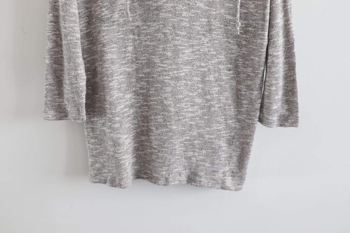 OLD NAVY v-neck heather hoodie 상품이미지3