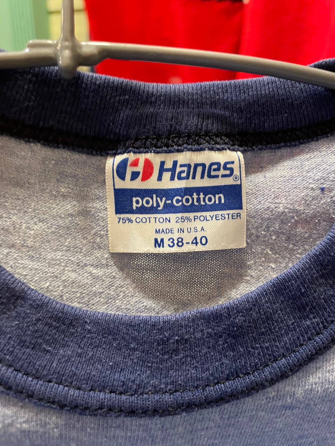 1970-80's Vintage Hanes Ringer Tee 상품이미지7