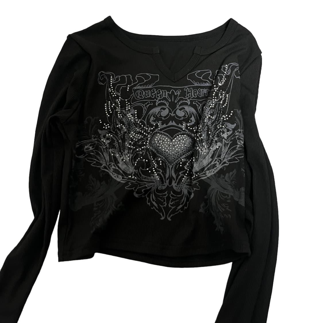 펑크 Y2K 크롭 롱슬리브 상품이미지4