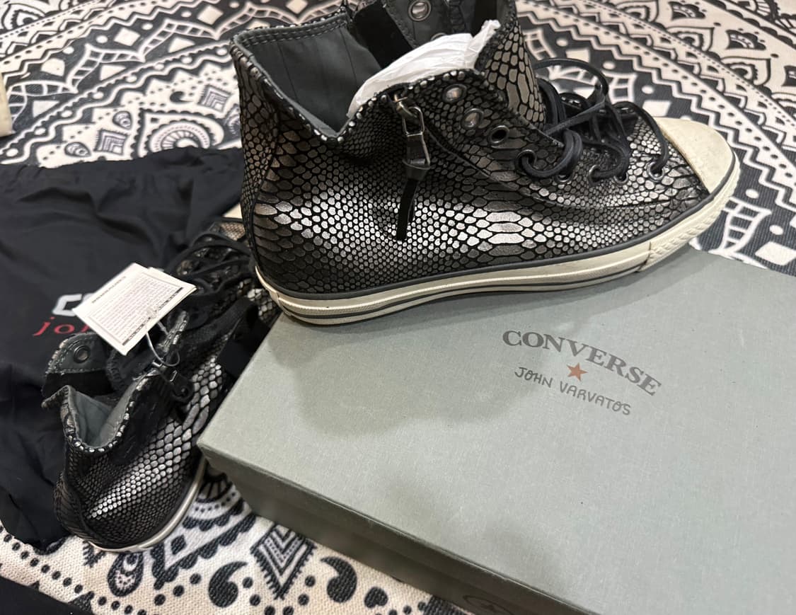 John Varvatos x Converse snake high zip 상품이미지5