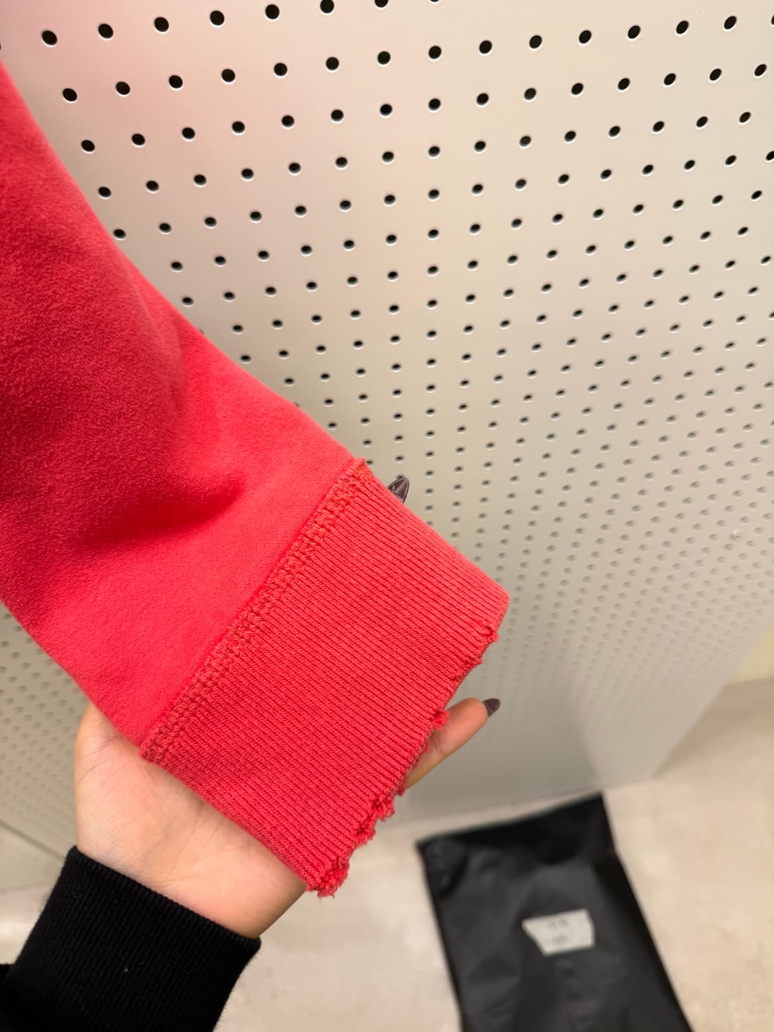 아베크롬비 아치 로고 후드집업 빈티지 핑크 U1543 상품이미지4