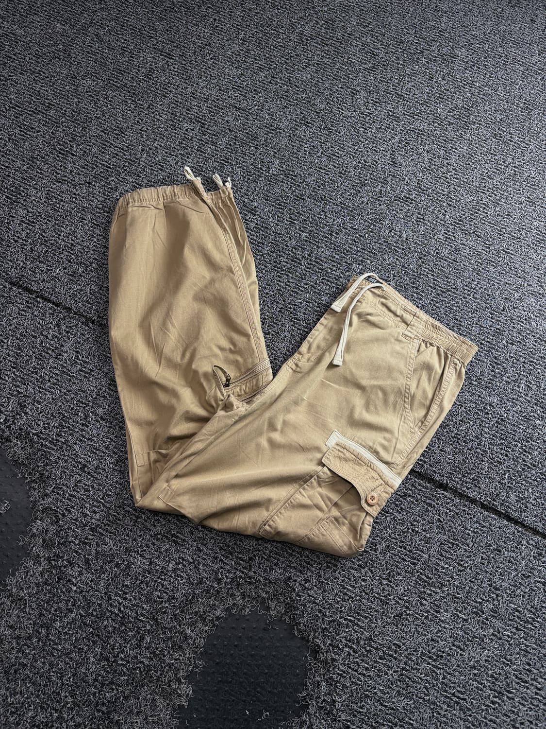 빈티지 Y2K 유틸리티 필드 멀티 포켓 카고 팬츠 4775 상품이미지1