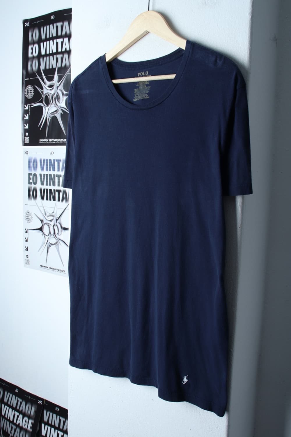 (L-XL) 폴로 랄프로렌 반팔 티셔츠 작은사용감 네이비-H30101 상품이미지1