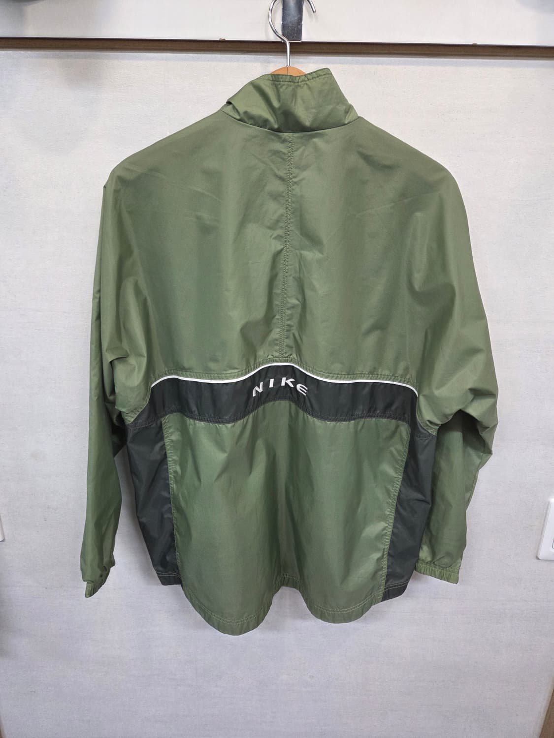 나이키 올드스쿨 빈티지 자수로고 반집업 아노락 자켓 L xl 상품이미지2