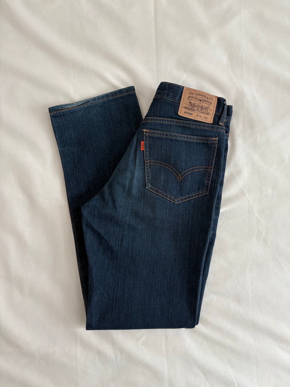 리바이스 LEVI’S ot222 dark denim pants 30X34 상품이미지1