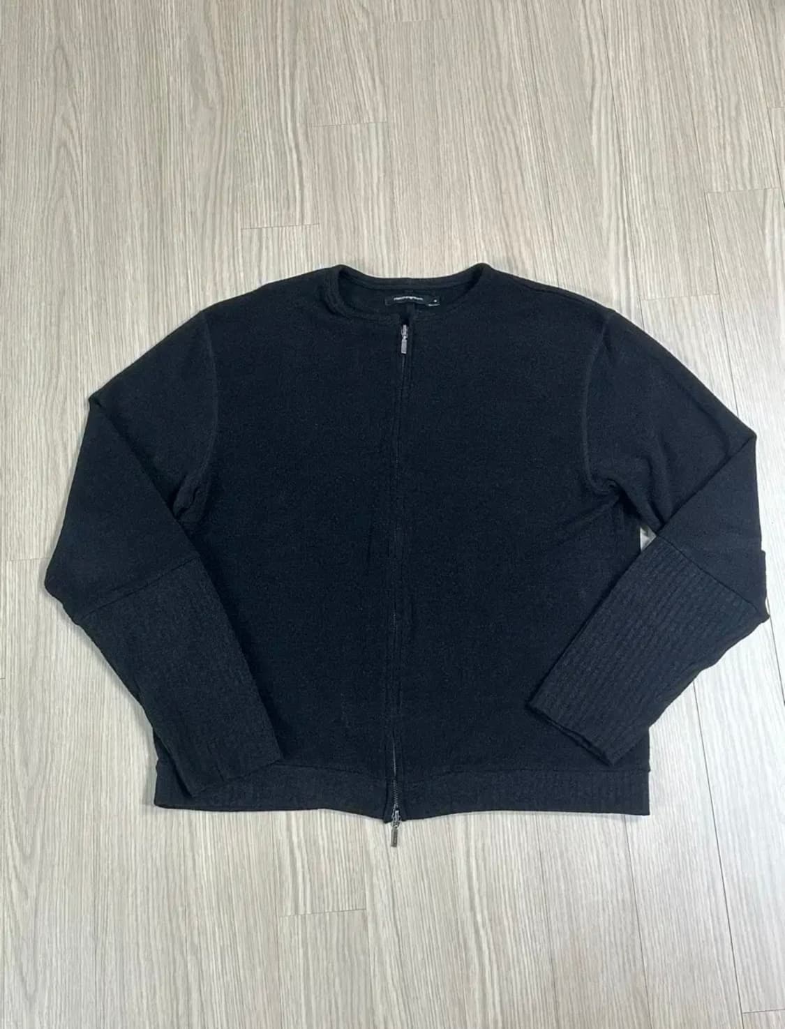 해칭룸 레이어 가디건 블랙 4사이즈 상품이미지1