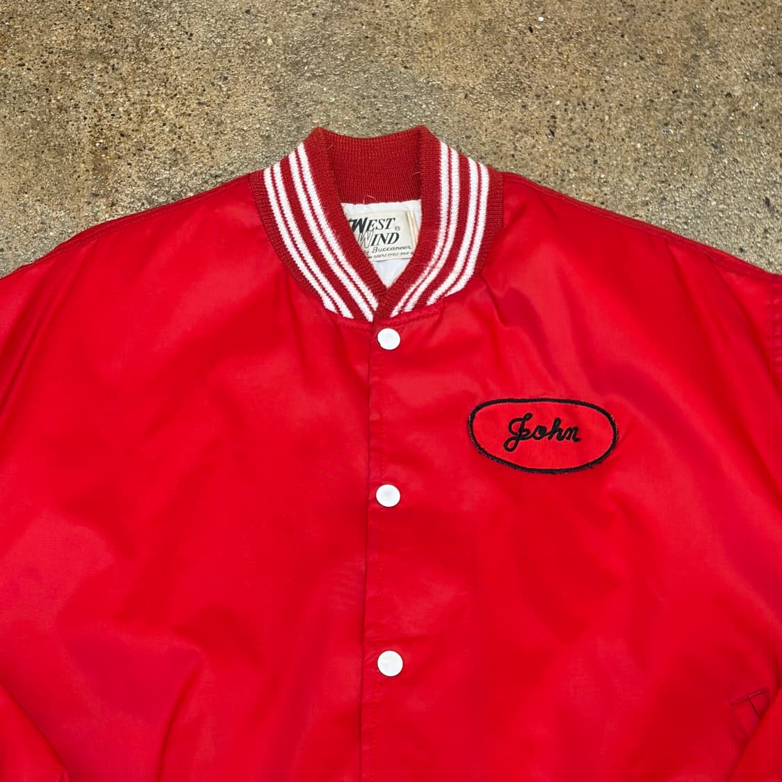 레어 90s 미국 빈티지 타이거 블루종 자켓 상품이미지7