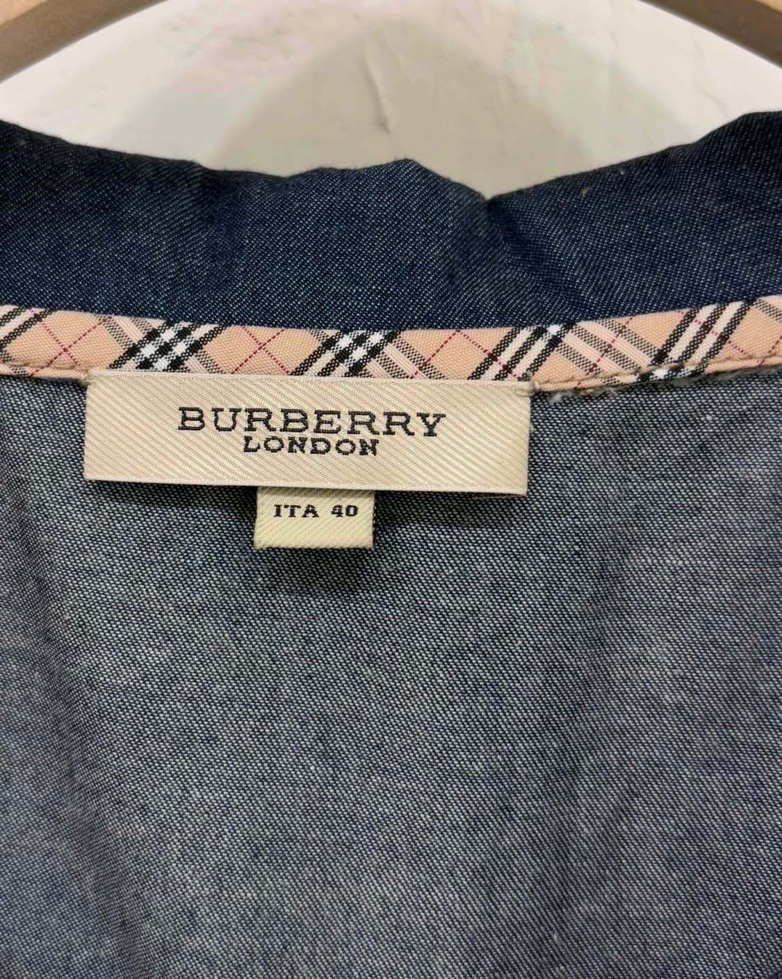 Burberry 버버리 데님 셔츠 플리츠 원피스   상품이미지7