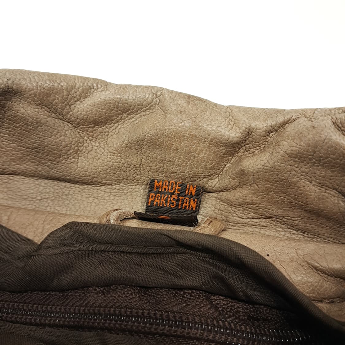 CL481 S UNIK 90s 웨스턴 브레이디드 빈티지 가죽 자켓 상품이미지8