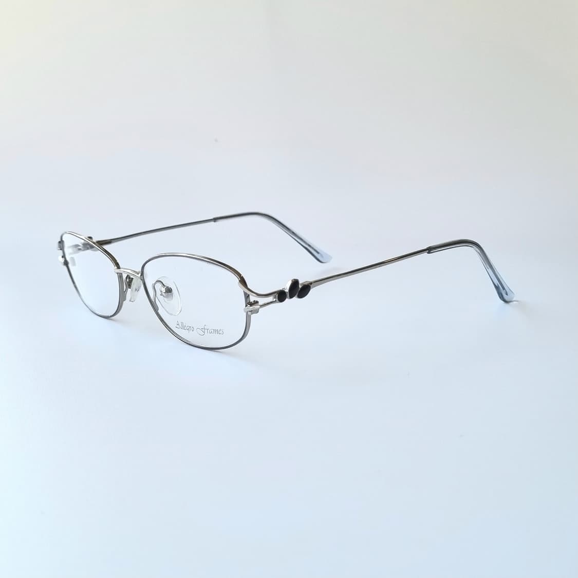 데드스탁 빈티지 실버 오발 안경테  609 상품이미지3