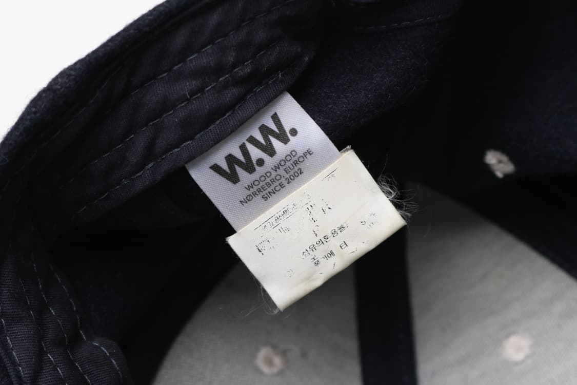 우드우드 멜란지 울 캡 모자 상품이미지7