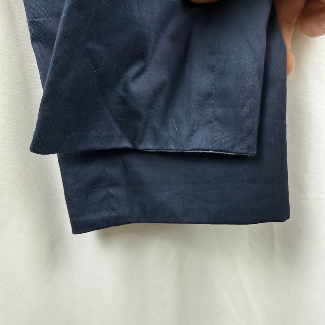 (64-94) 시스템 우먼스 벨티드 크롭 팬츠 네이비 상품이미지4