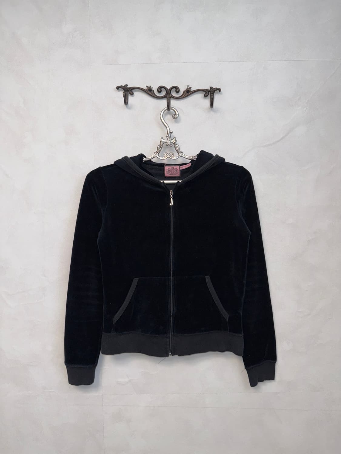Juicy Couture black peace mandala 벨벳후드집업 상품이미지3