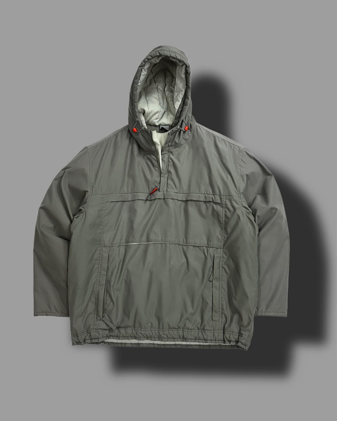 나이키 00s 카키 패딩 아노락 XL 상품이미지5