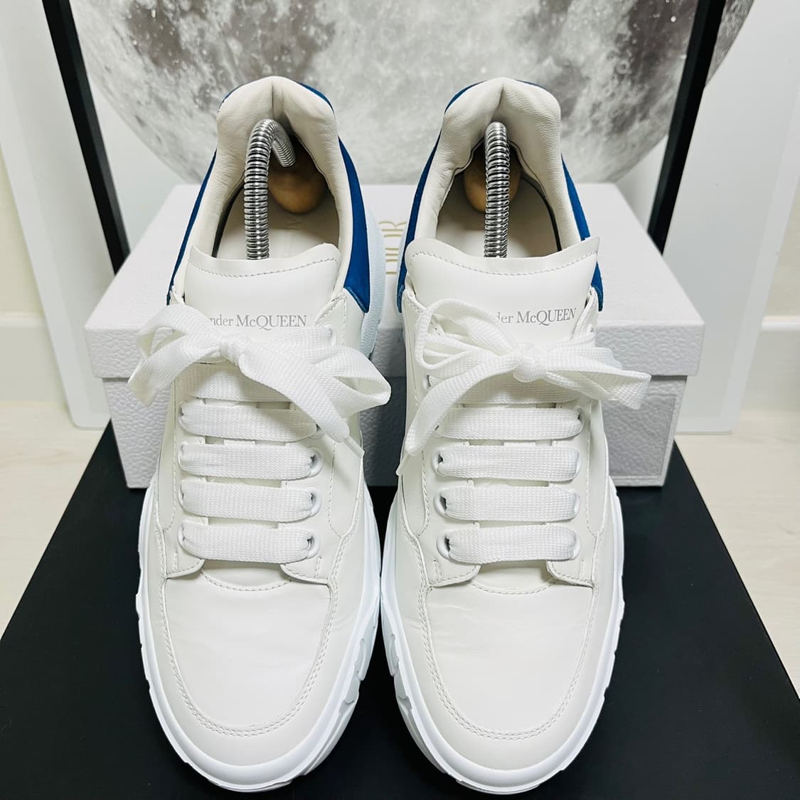 정품 40.5) 알렉산더 맥퀸 코드 트레이너 오버솔 스니커즈 260 상품이미지3