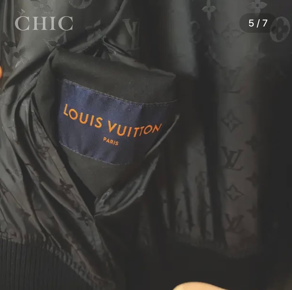 루이비통 모노그램 리버서블 레더 & 나일론 자켓 상품이미지5