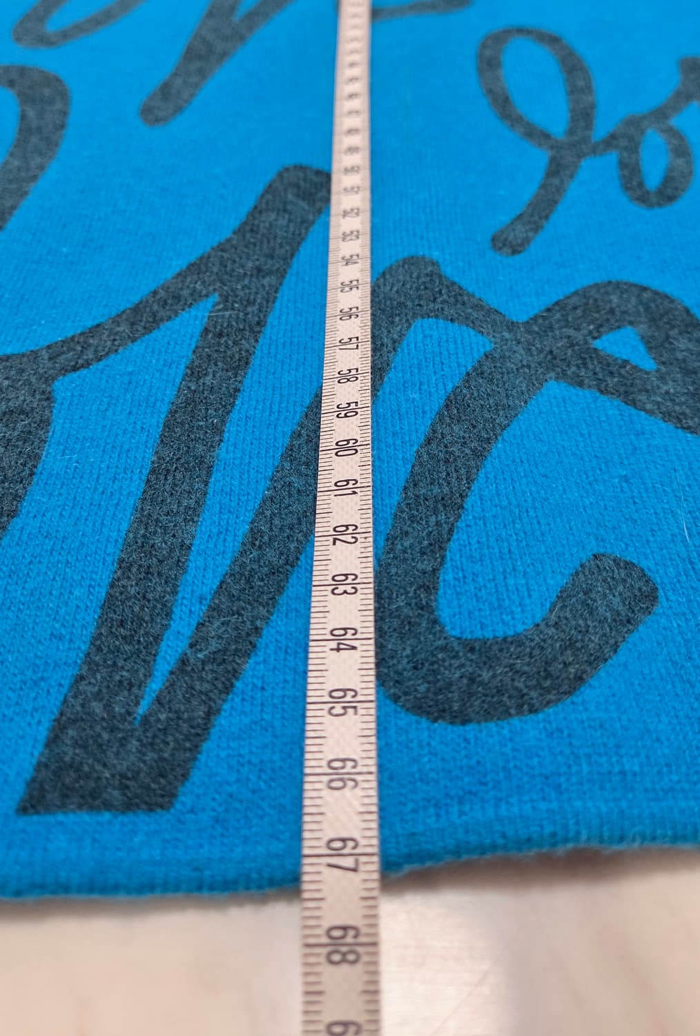 코모도 러브 공용 블루 니트 상품이미지4