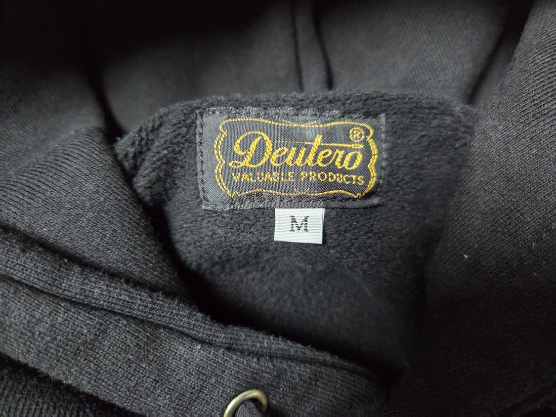 [M] 듀테로 DTR1940 90s Hoodie Black 상품이미지3