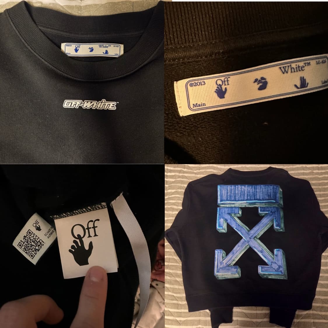 오프화이트 맨투맨 상품이미지4