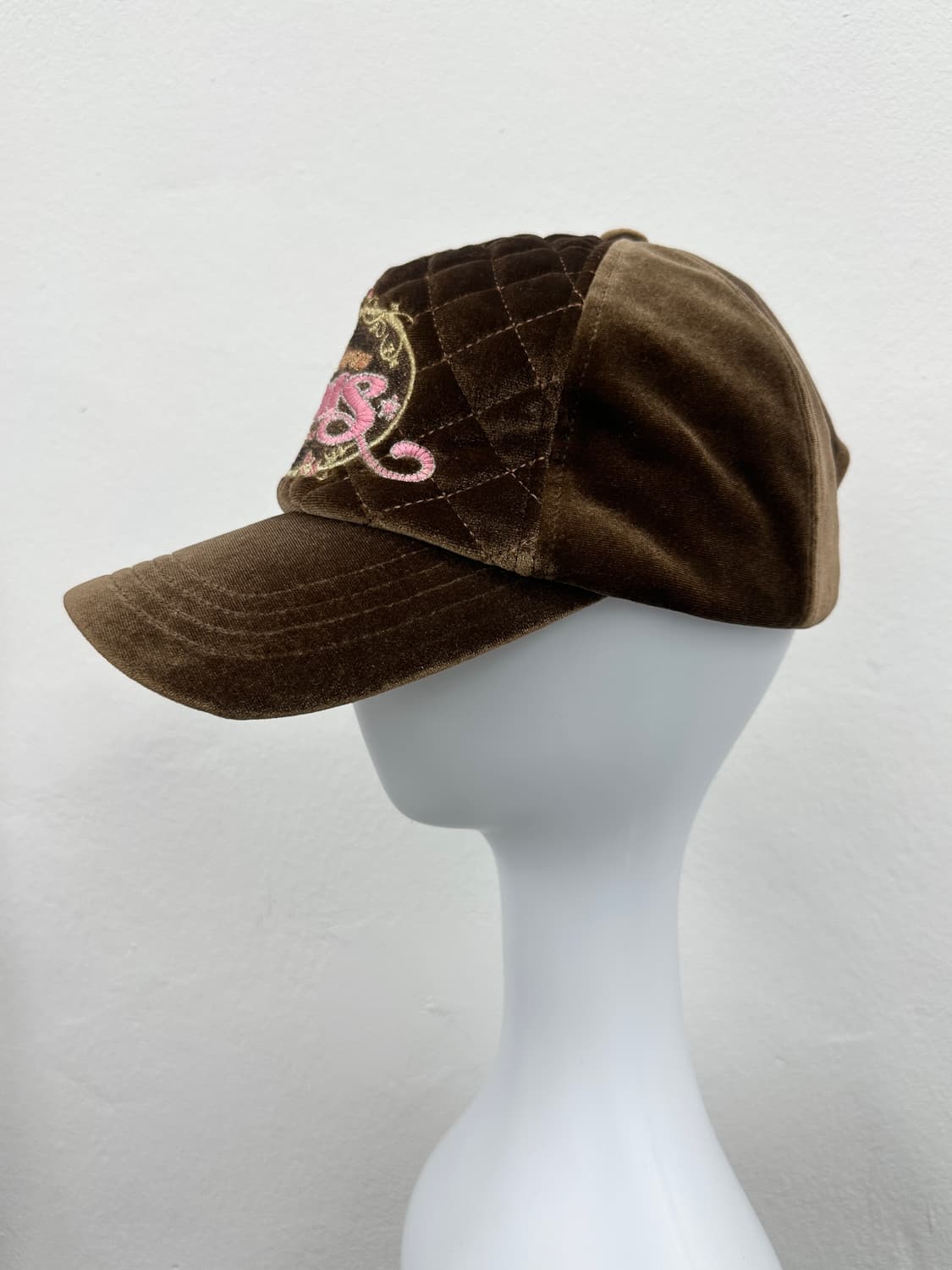 INTERBCREW Velvet vintage brown cap  상품이미지4