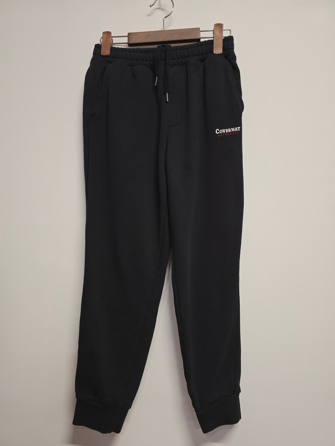커버낫 블랙 조거 트레이닝 바지 상품이미지1
