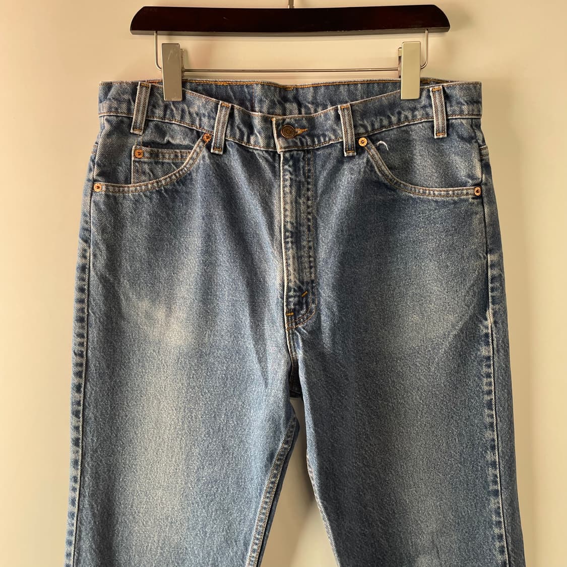 90s 리바이스 517 오렌지탭 부츠컷 데님팬츠 상품이미지2