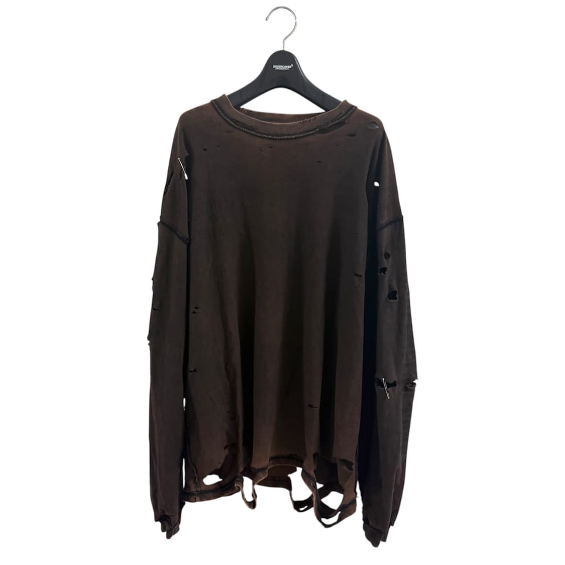 Vintage destroyed layered long t 상품이미지1