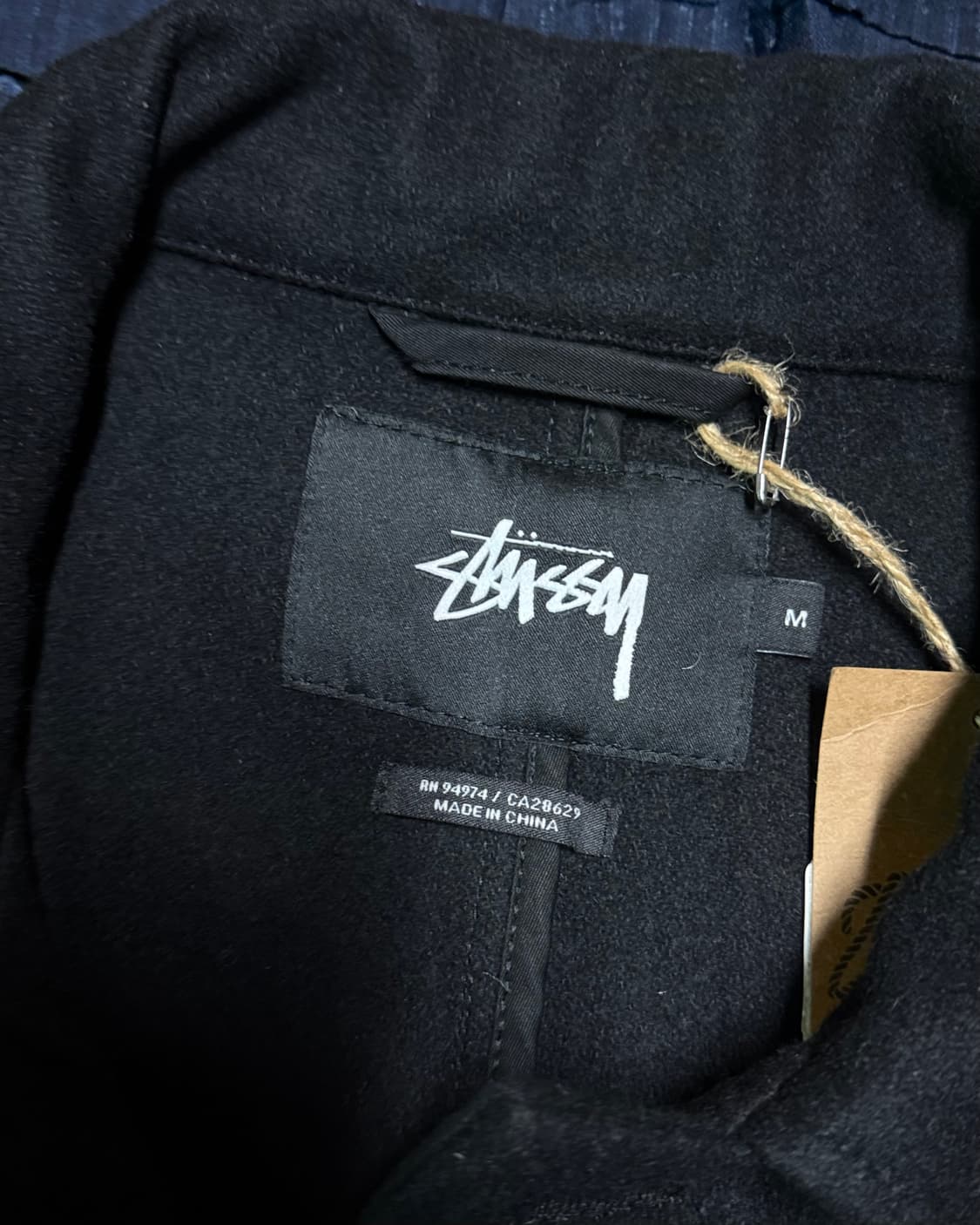 스투시 울 블랜드 싱글코트 M 상품이미지4