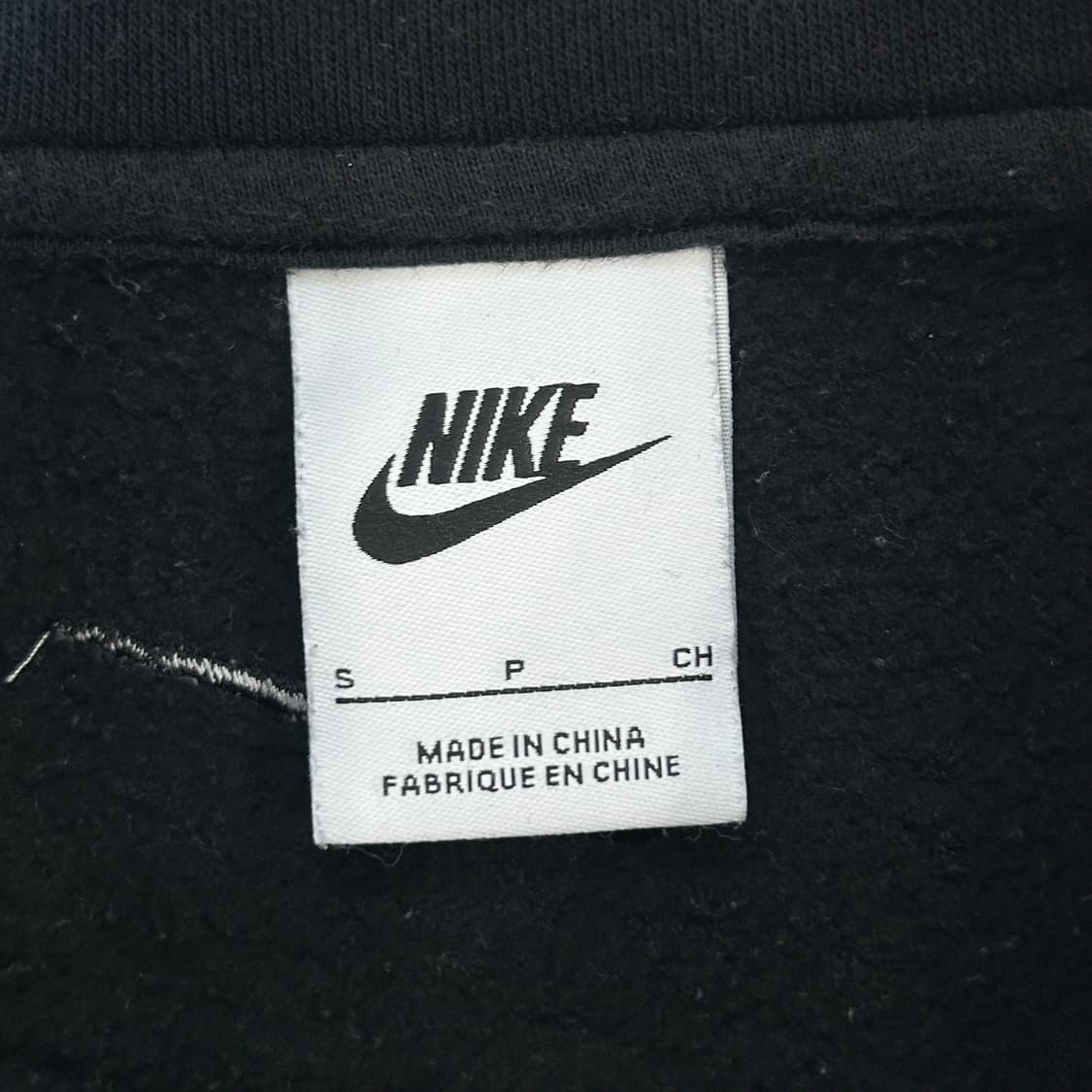 Nike 나이키 그린 로고 블랙 크롭 카라티 상품이미지5