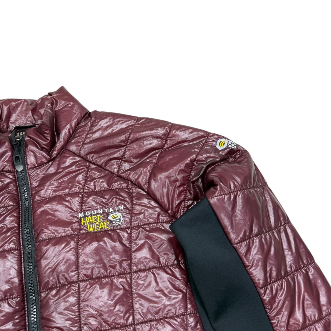 마운틴하드웨어 경량 패딩 자켓 버건디 레드 L 상품이미지2