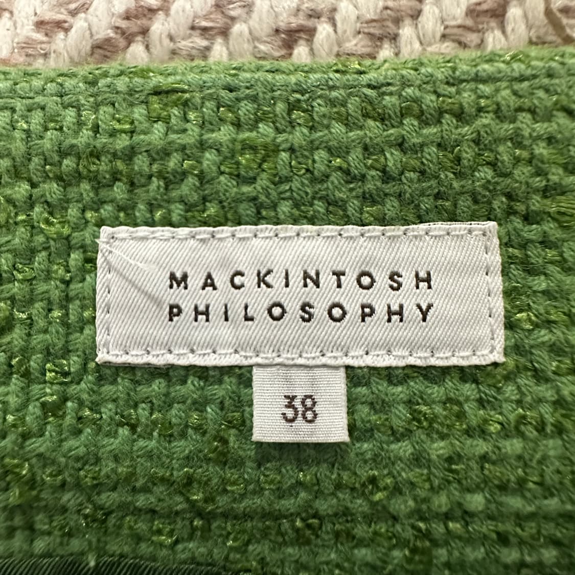 MACKINTOSH PHILOSOPHY japan made skirt 상품이미지3