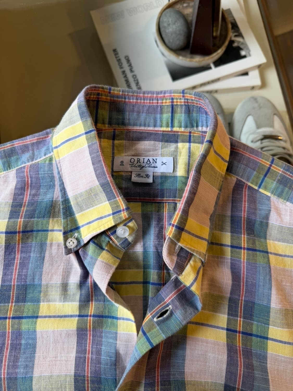 오리앙 마드라스 셔츠 100 상품이미지9