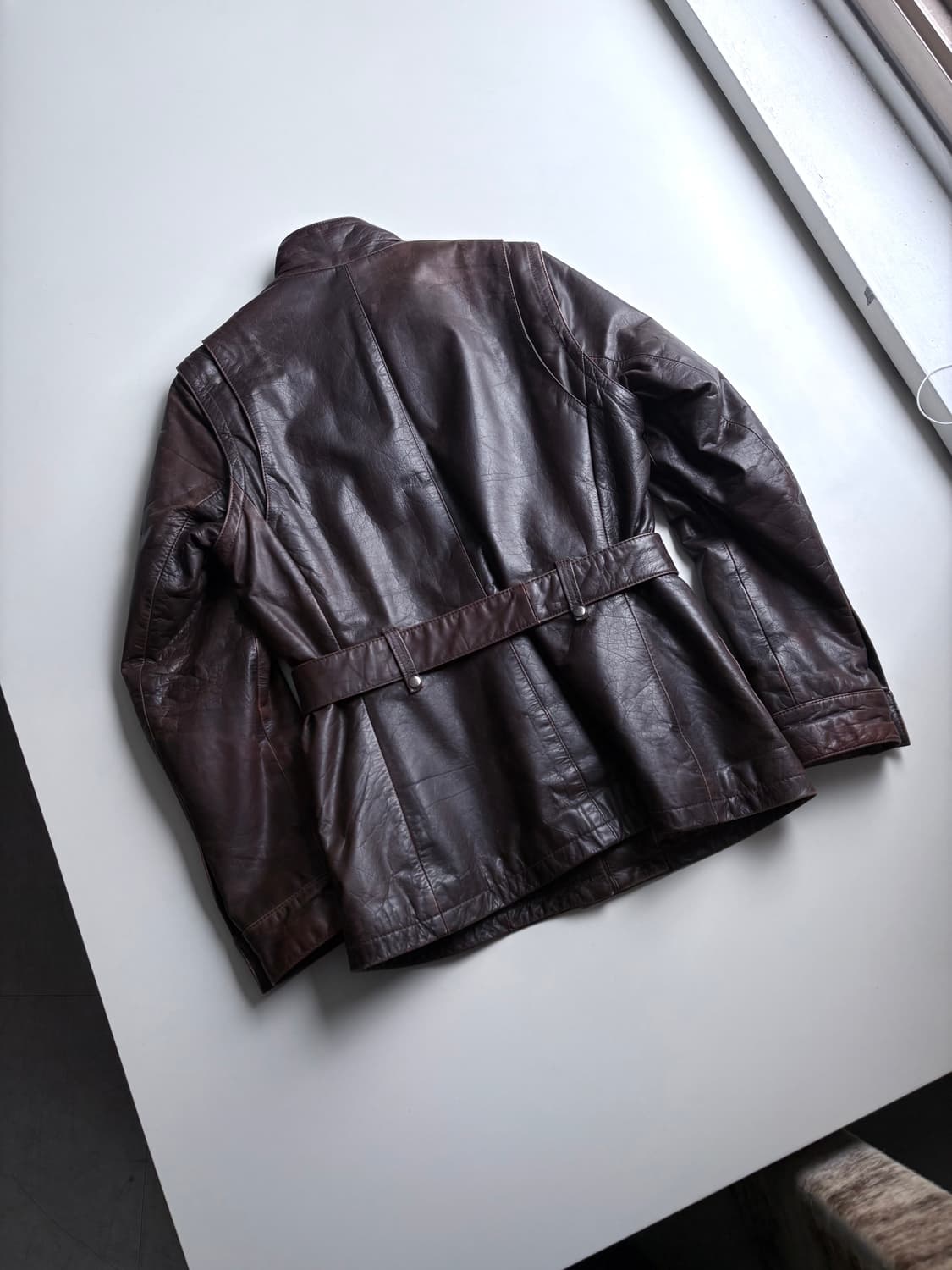 막스 마라 레더 사파리 베스트 - 자켓 (2way) 상품이미지10