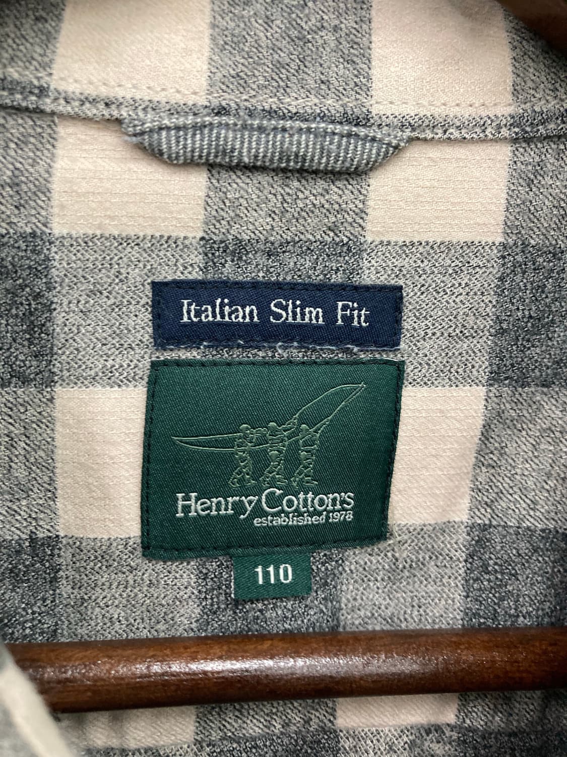 Henry Cottons 체크셔츠 상품이미지3