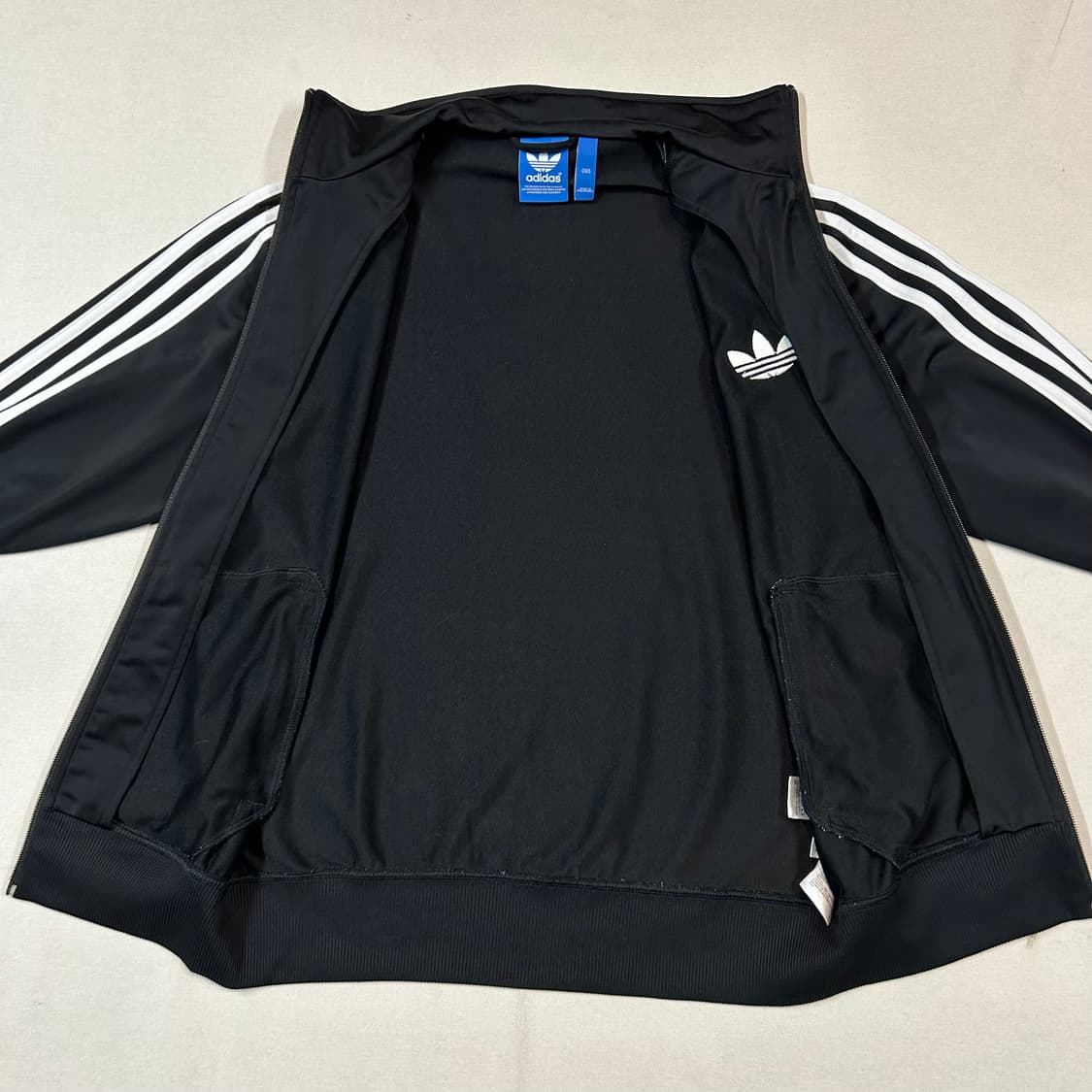 95) 아디다스 파이어버드 삼선 져지 트랙탑 집업 블랙 A12 상품이미지4
