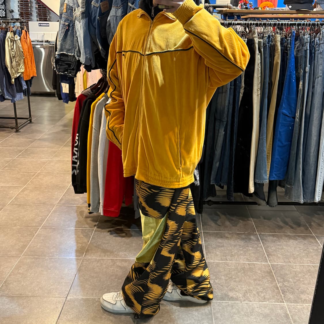 [NO.9] 빈티지 벨루아 트랙 자켓 상품이미지3