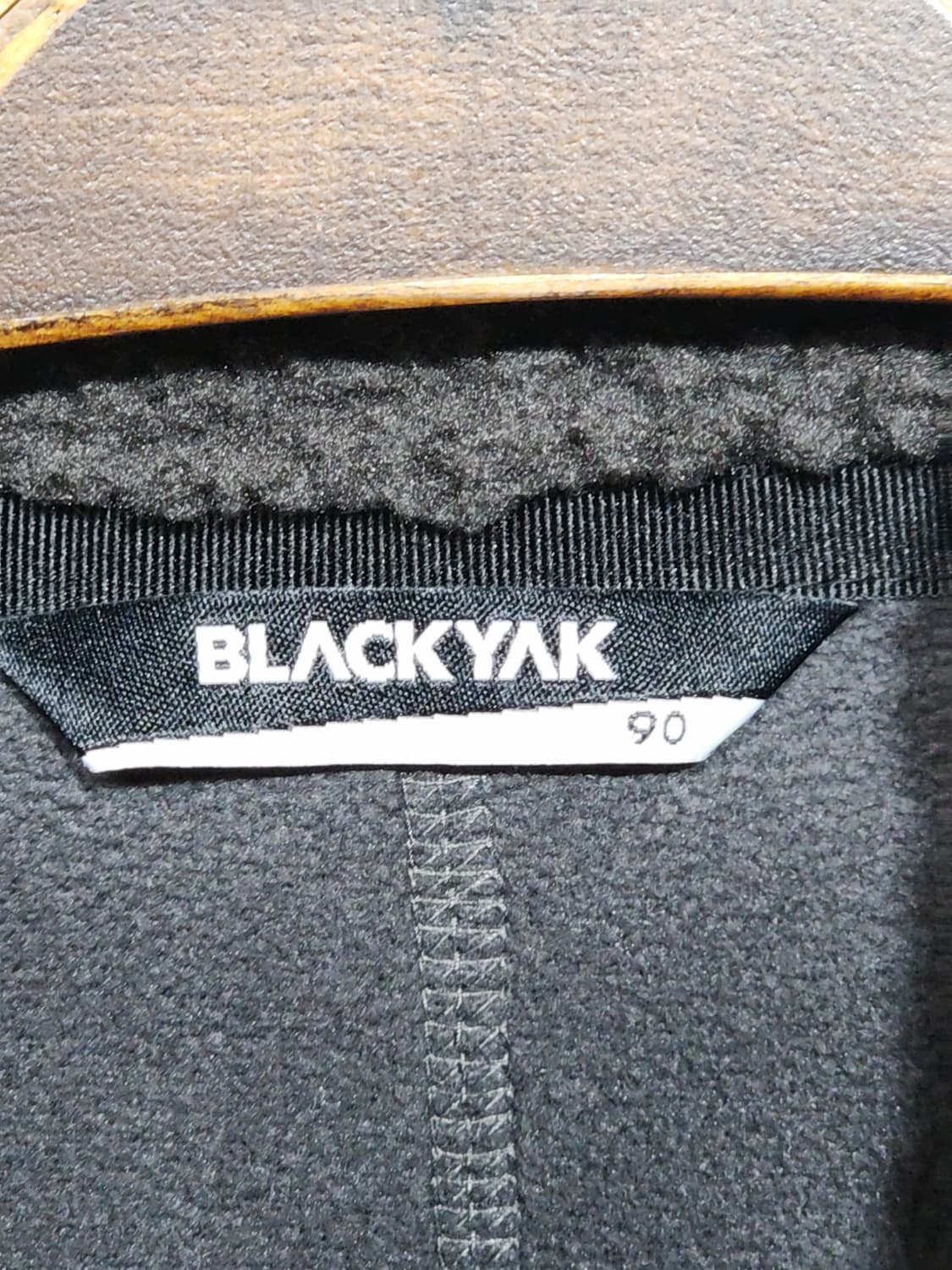 (90) 블랙야크 플리스 점퍼 차콜 뽀글이 후리스 자켓  상품이미지3